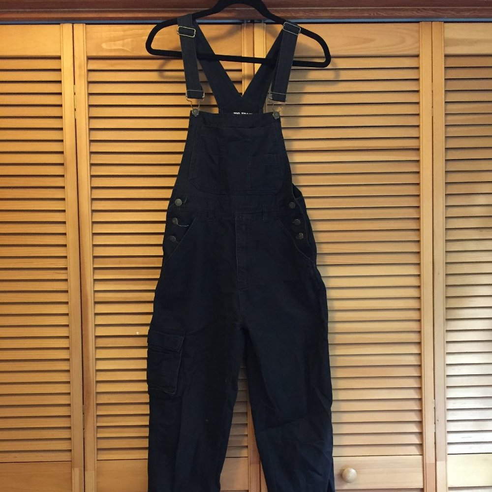 Black Vintage Women's Overalls